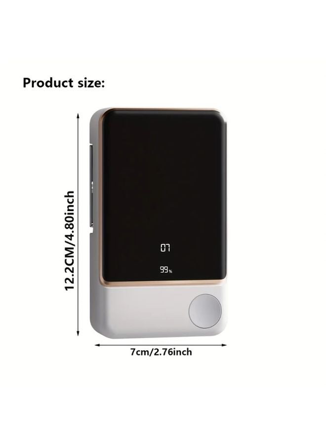 آلة العلاج العطري الأبيض مرذاذ مرطب 1800 مللي أمبير ساعة قابلة لإعادة الشحن تخزين الزيوت العطرية - Image 5